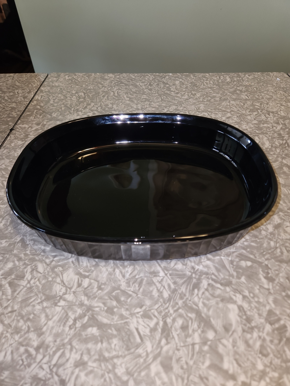 Corningware French Black Ceramic 2.5 Liter Casserole Dish - Home Accents